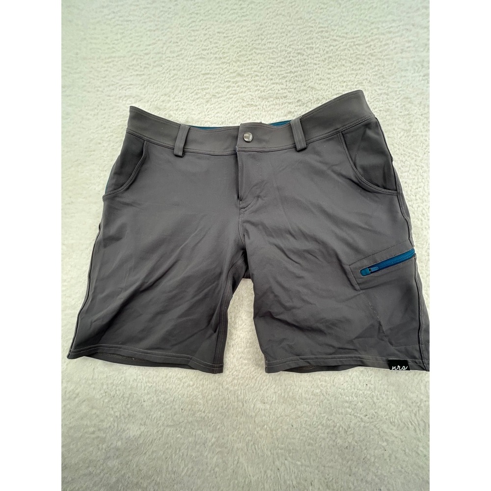 NRS Guide Wear Womens Gray Performance River Shorts Size 8 Quick Dry Hiking